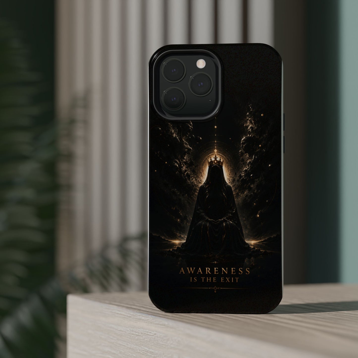 Phone Case — 'Awareness Is The Exit' Dark Mystic Magnetic Impact-Resistant Case