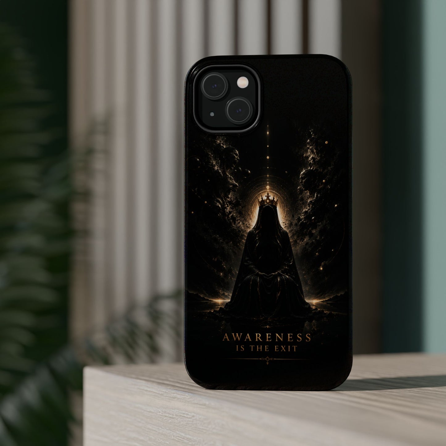 Phone Case — 'Awareness Is The Exit' Dark Mystic Magnetic Impact-Resistant Case