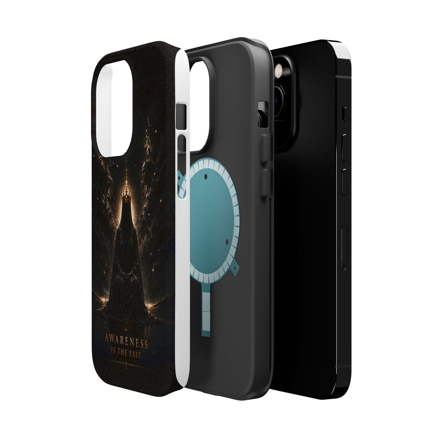 Phone Case — 'Awareness Is The Exit' Dark Mystic Magnetic Impact-Resistant Case
