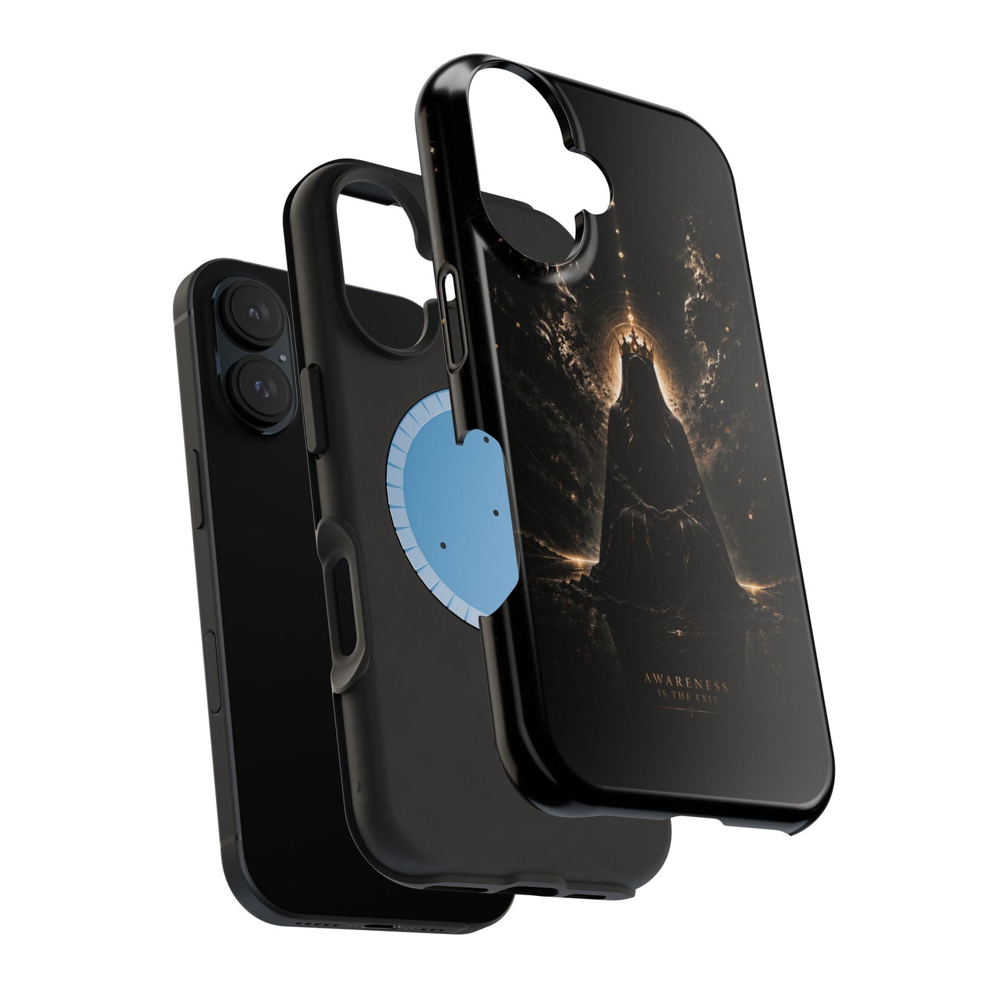 Phone Case — 'Awareness Is The Exit' Dark Mystic Magnetic Impact-Resistant Case