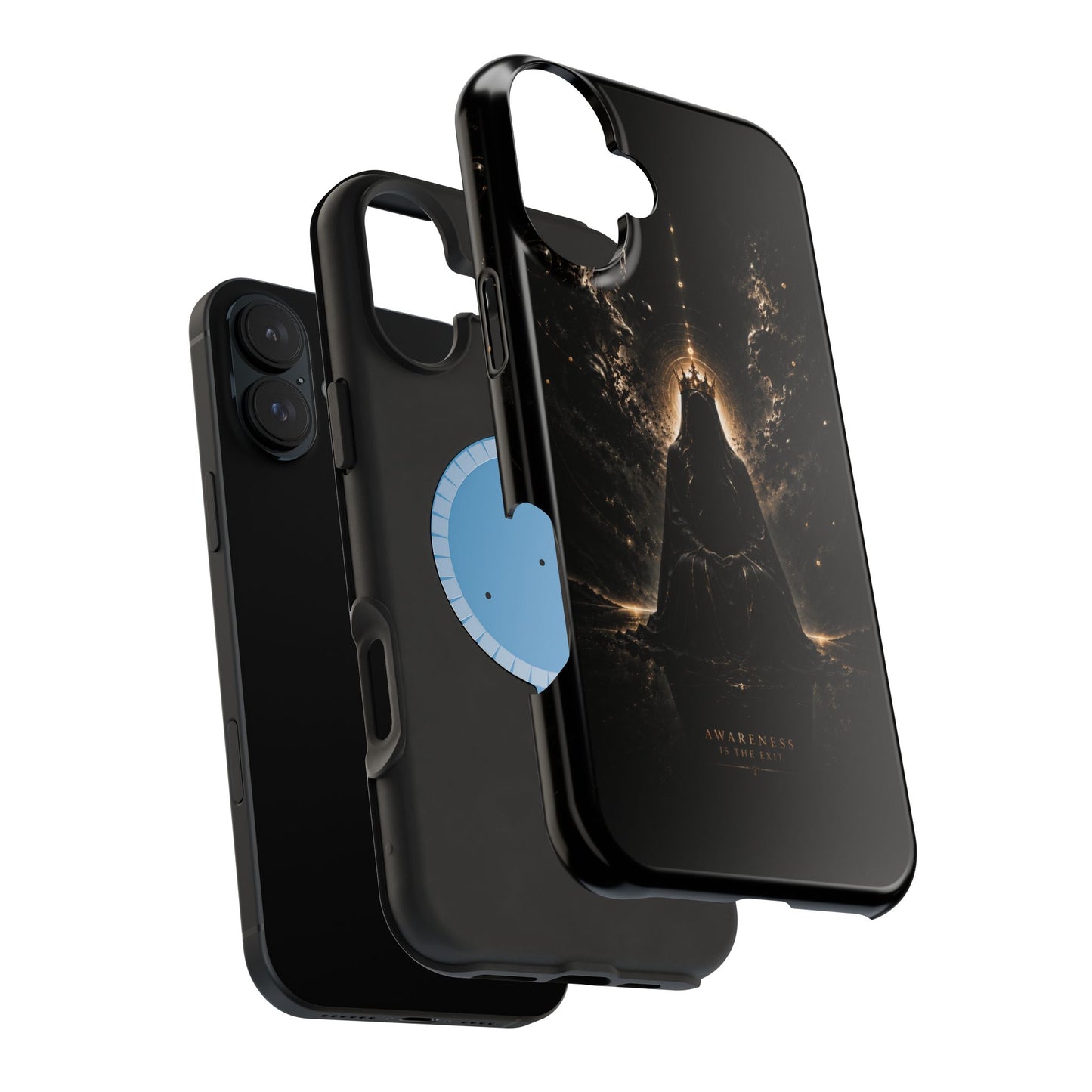 Phone Case — 'Awareness Is The Exit' Dark Mystic Magnetic Impact-Resistant Case