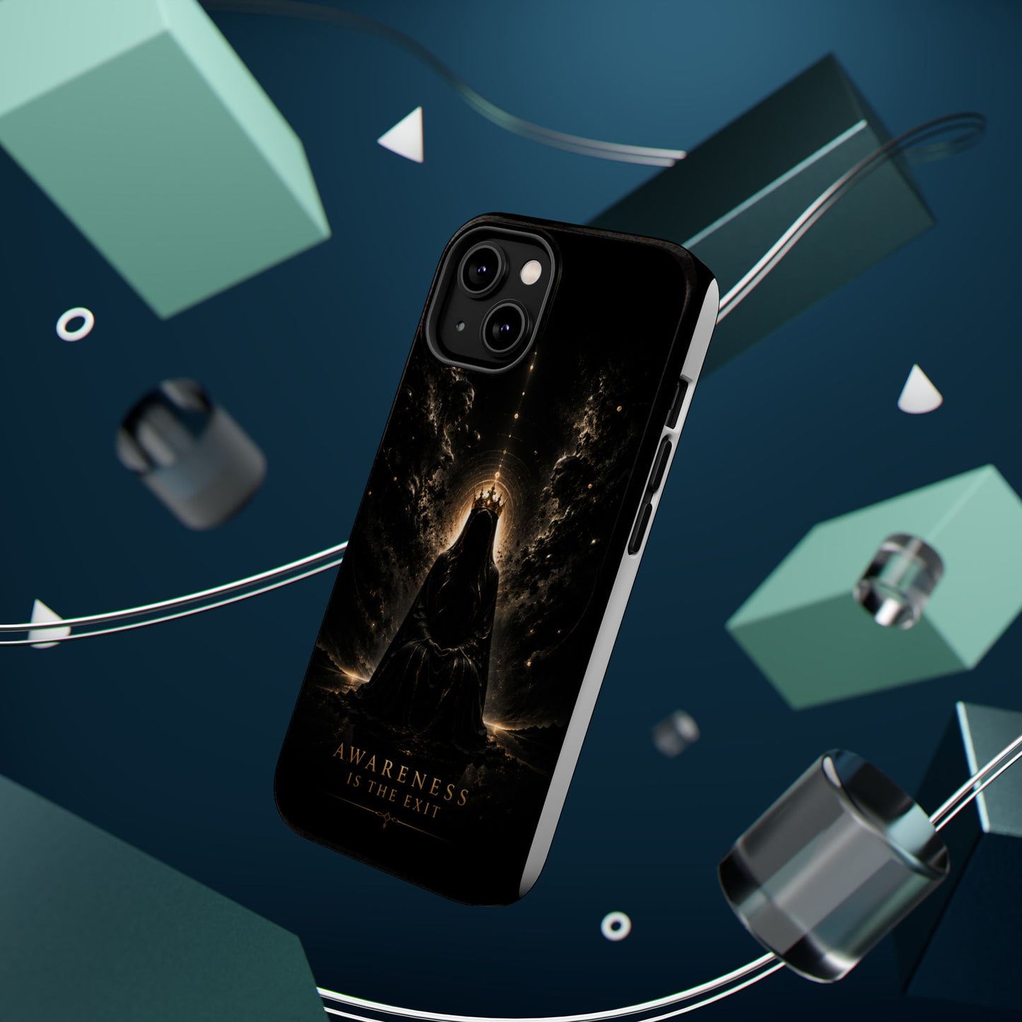 Phone Case — 'Awareness Is The Exit' Dark Mystic Magnetic Impact-Resistant Case