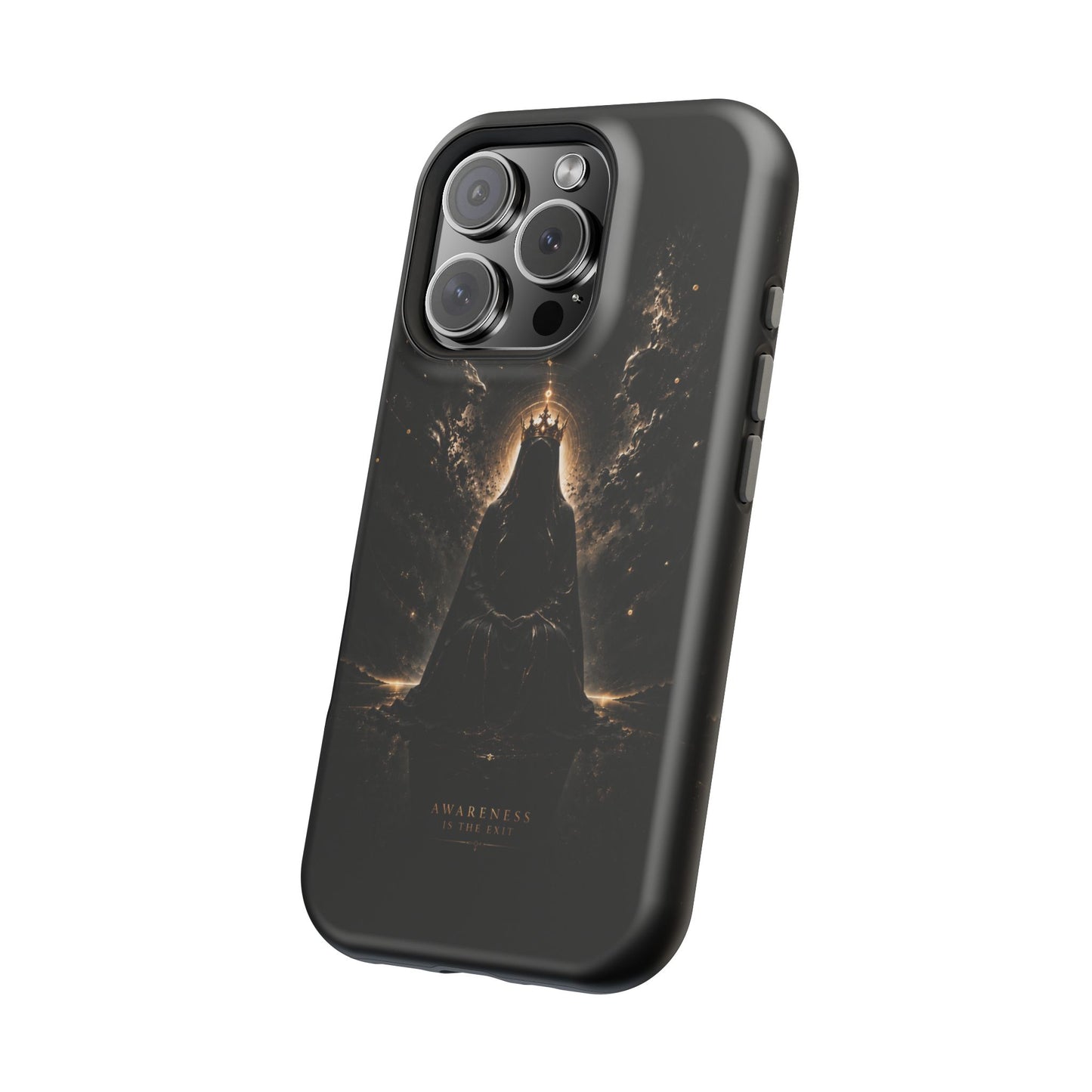 Phone Case — 'Awareness Is The Exit' Dark Mystic Magnetic Impact-Resistant Case