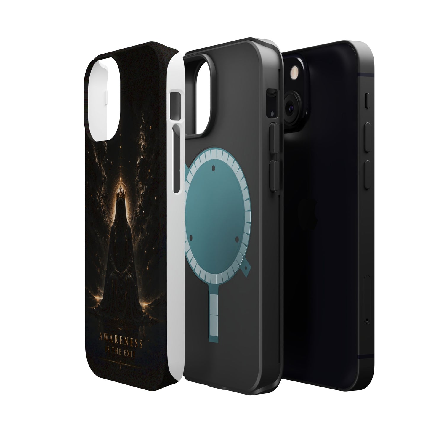 Phone Case — 'Awareness Is The Exit' Dark Mystic Magnetic Impact-Resistant Case