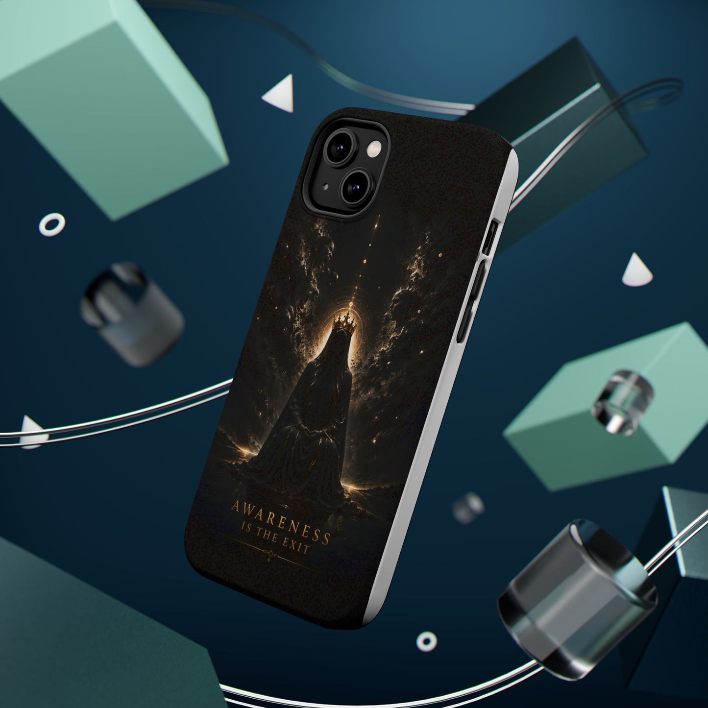 Phone Case — 'Awareness Is The Exit' Dark Mystic Magnetic Impact-Resistant Case