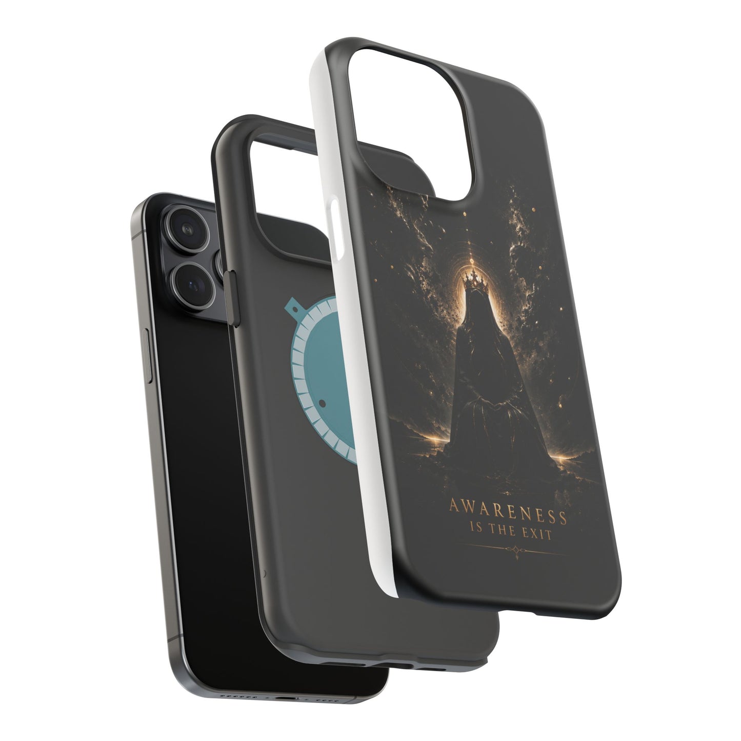 Phone Case — 'Awareness Is The Exit' Dark Mystic Magnetic Impact-Resistant Case