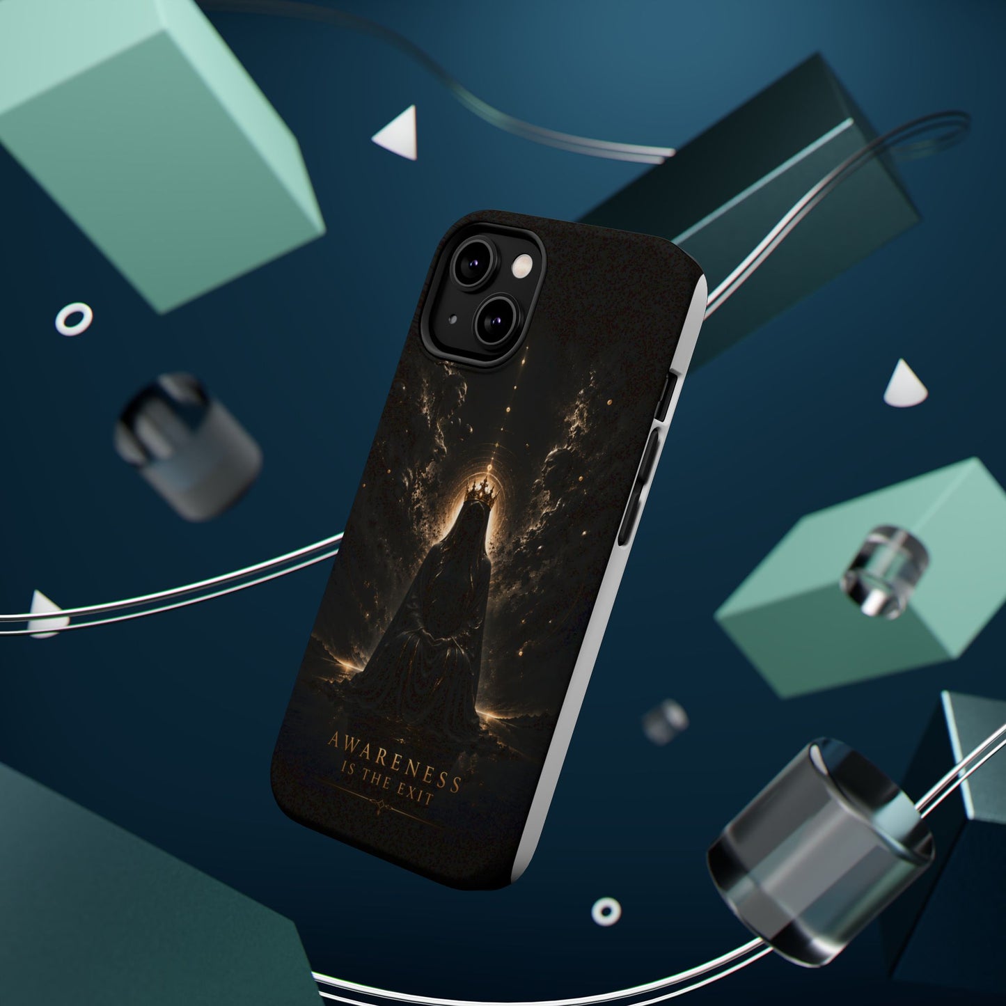 Phone Case — 'Awareness Is The Exit' Dark Mystic Magnetic Impact-Resistant Case