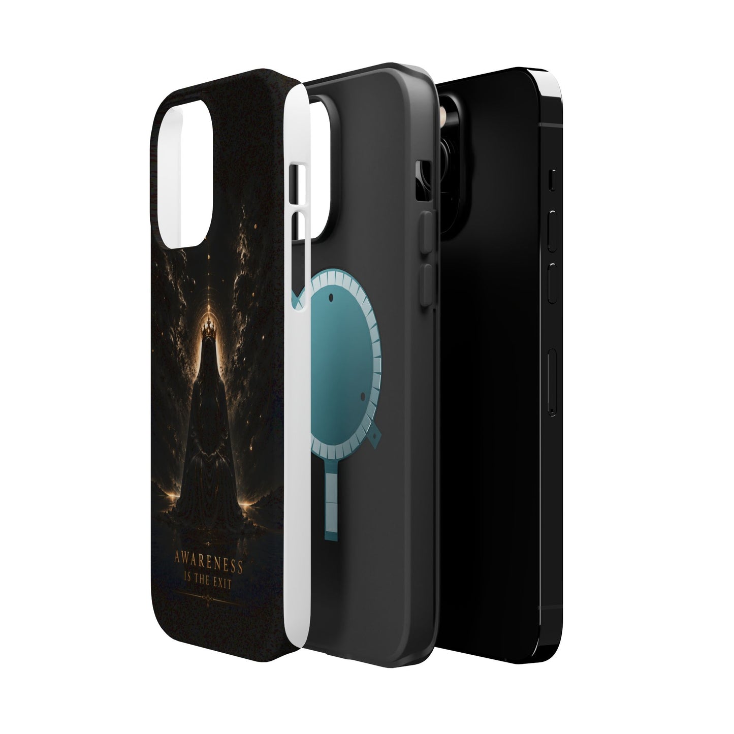 Phone Case — 'Awareness Is The Exit' Dark Mystic Magnetic Impact-Resistant Case