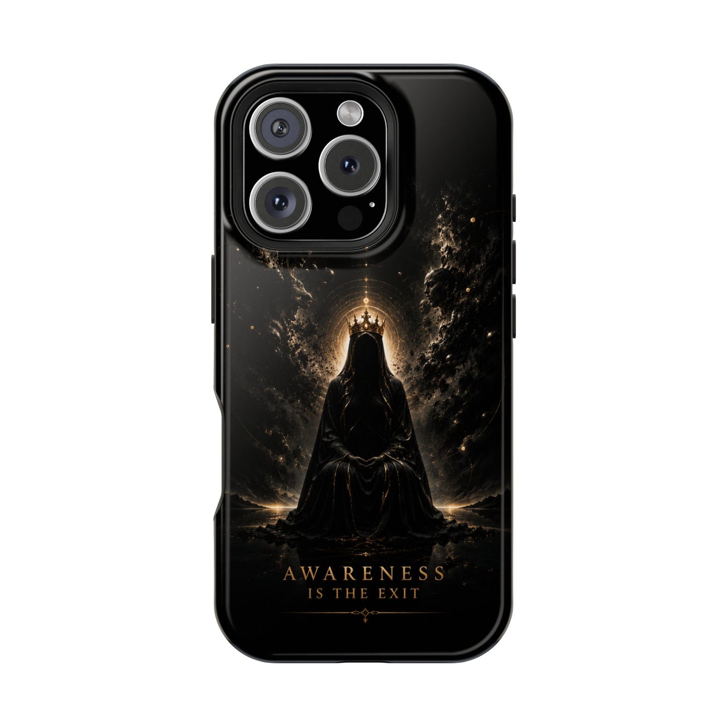 Phone Case — 'Awareness Is The Exit' Dark Mystic Magnetic Impact-Resistant Case
