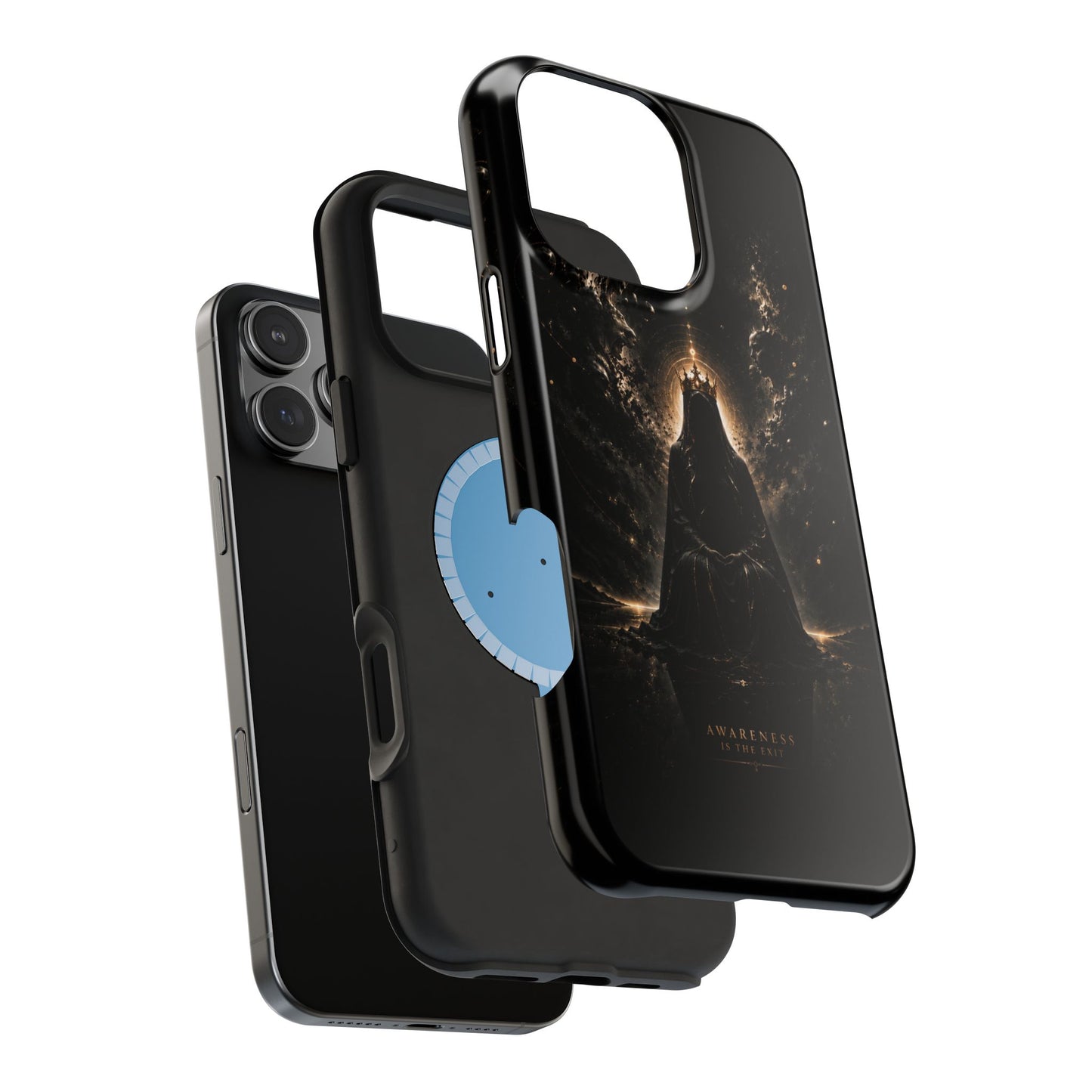 Phone Case — 'Awareness Is The Exit' Dark Mystic Magnetic Impact-Resistant Case