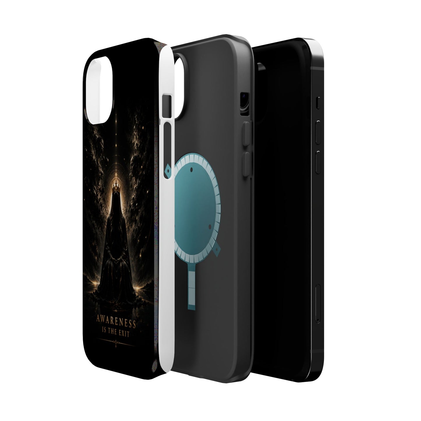 Phone Case — 'Awareness Is The Exit' Dark Mystic Magnetic Impact-Resistant Case