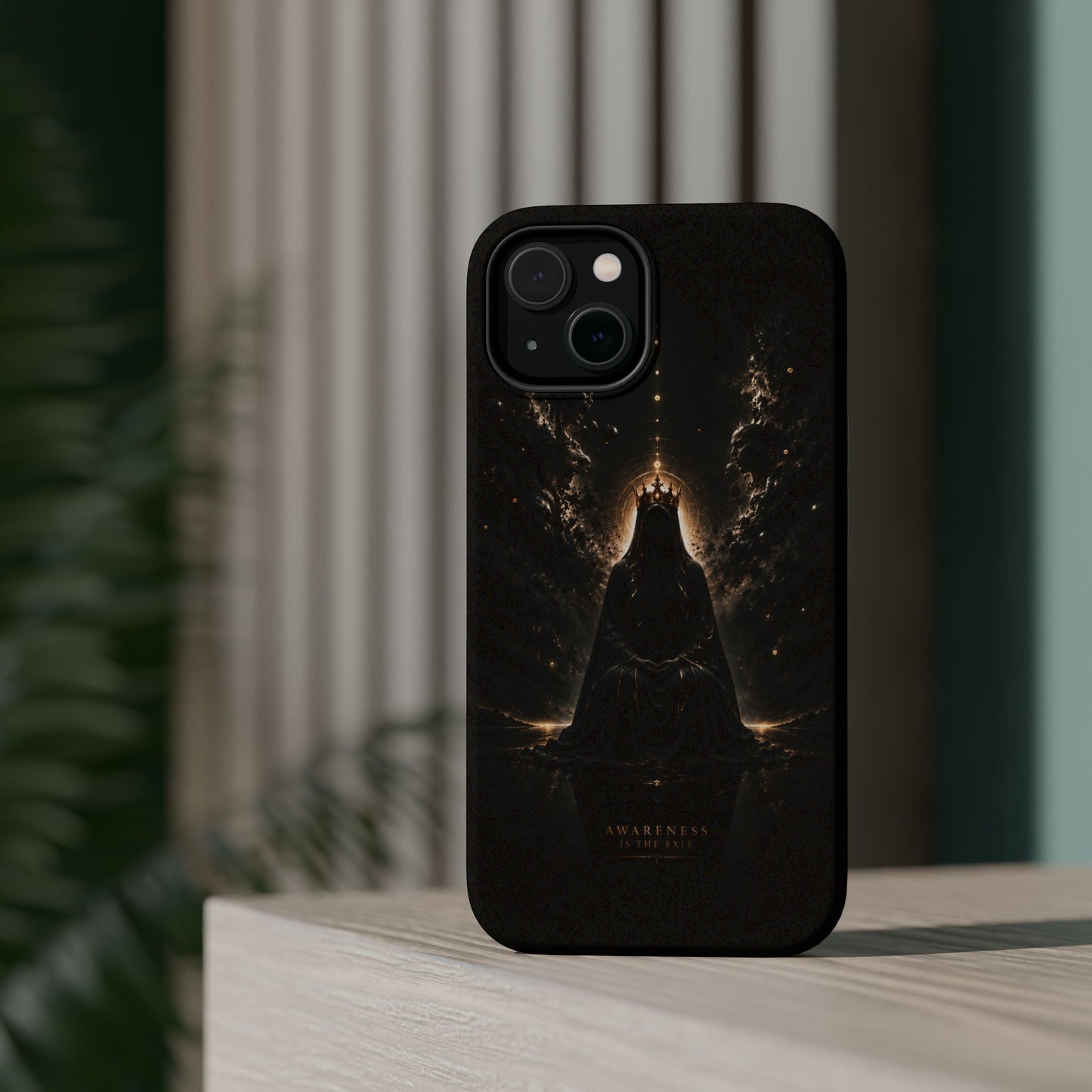 Phone Case — 'Awareness Is The Exit' Dark Mystic Magnetic Impact-Resistant Case