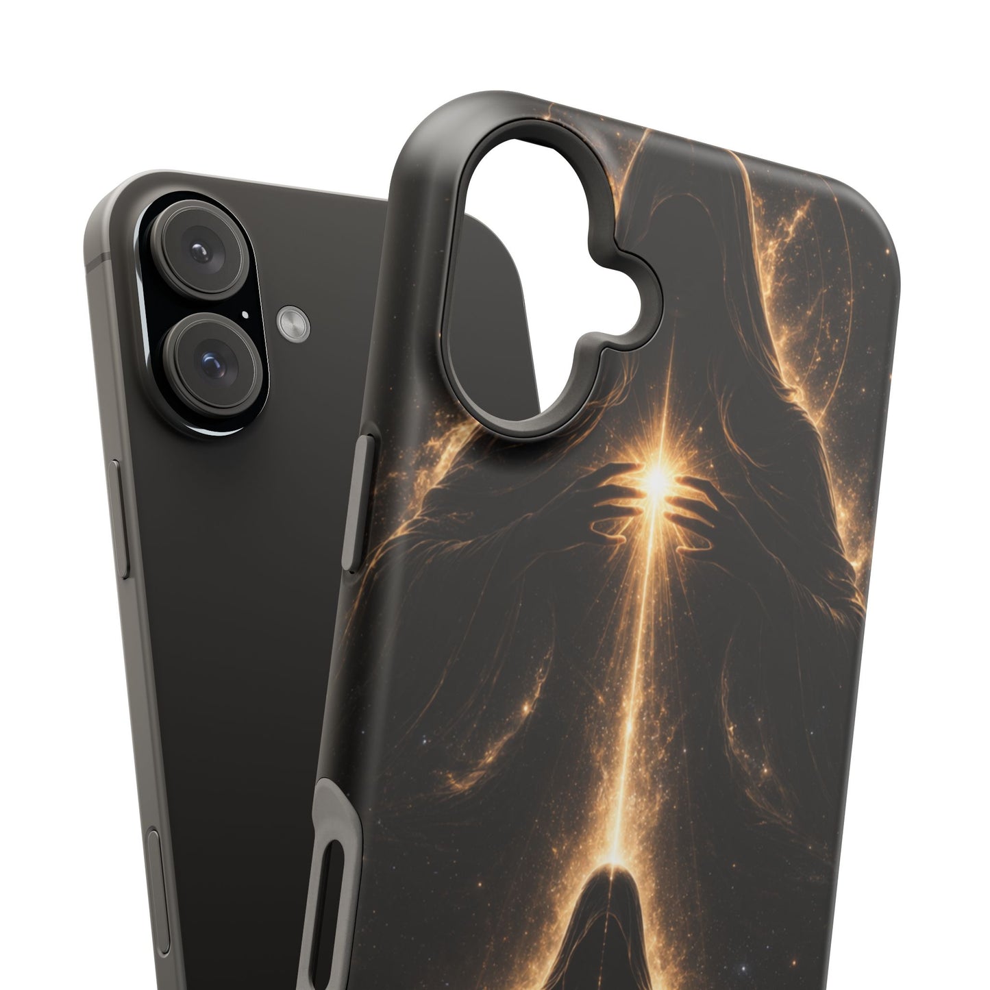 Spiritual Galaxy Phone Case — "You Are God Awakening" Magnetic Impact‑Resistant Case