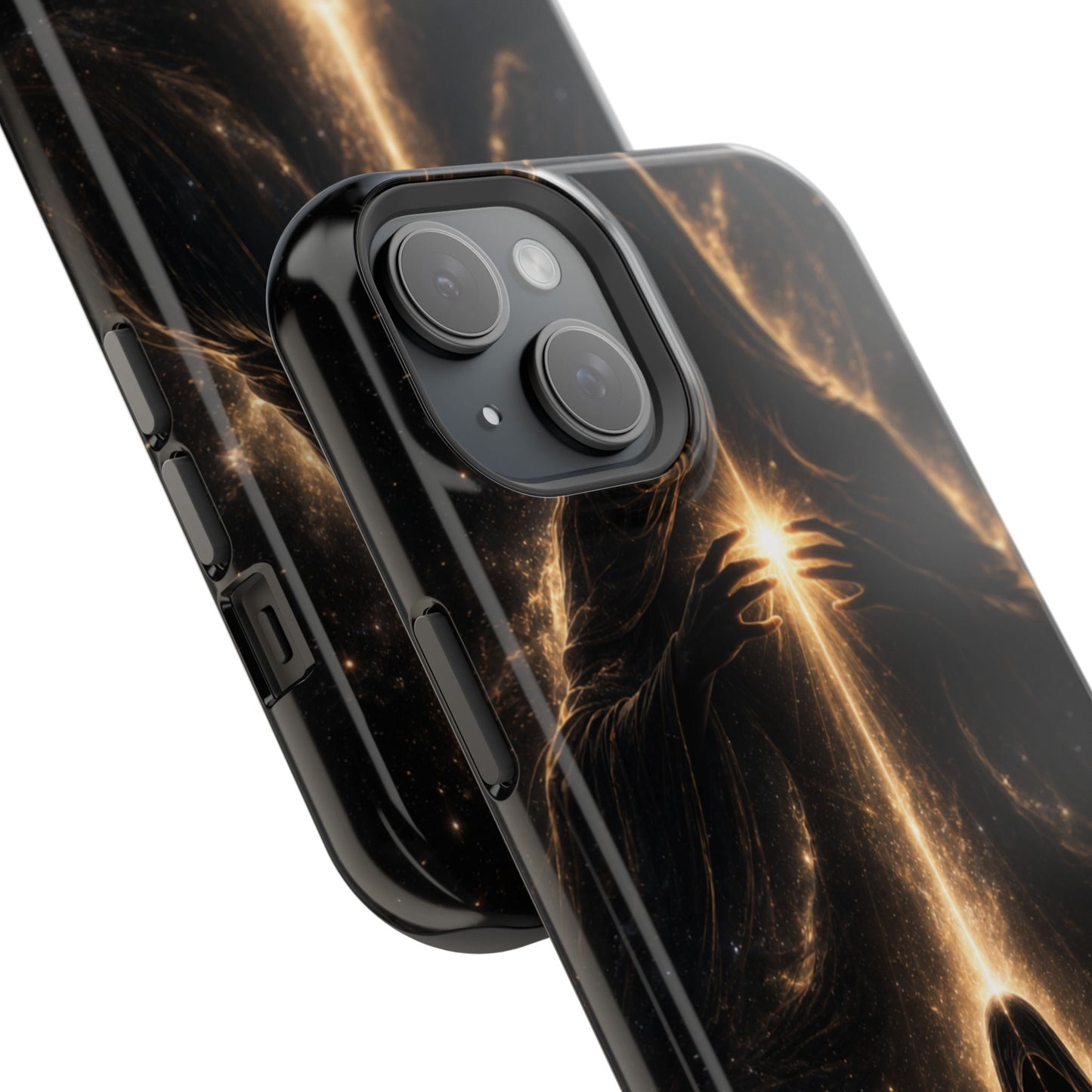 Spiritual Galaxy Phone Case — "You Are God Awakening" Magnetic Impact‑Resistant Case
