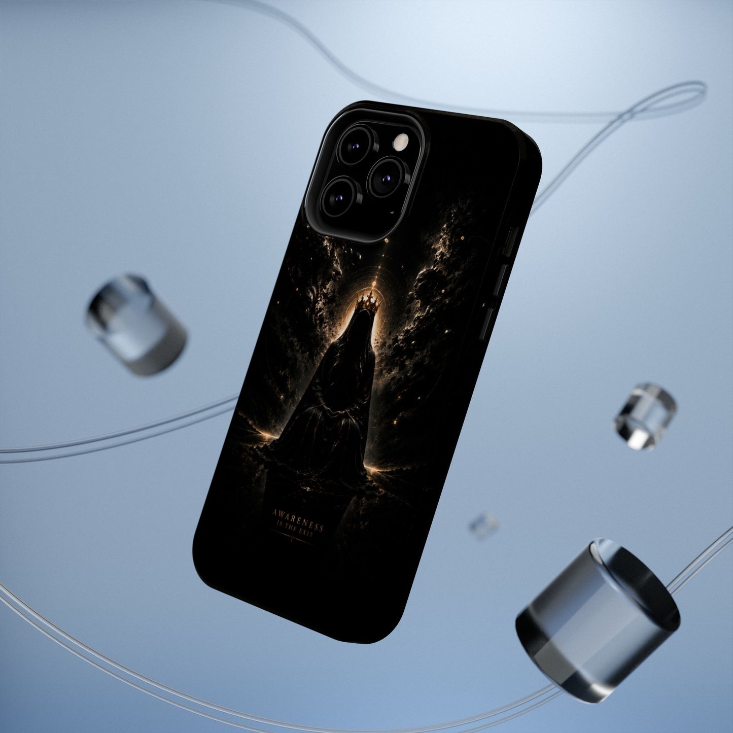 Phone Case — 'Awareness Is The Exit' Dark Mystic Magnetic Impact-Resistant Case