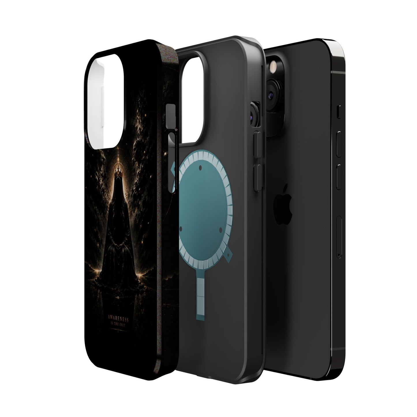 Phone Case — 'Awareness Is The Exit' Dark Mystic Magnetic Impact-Resistant Case