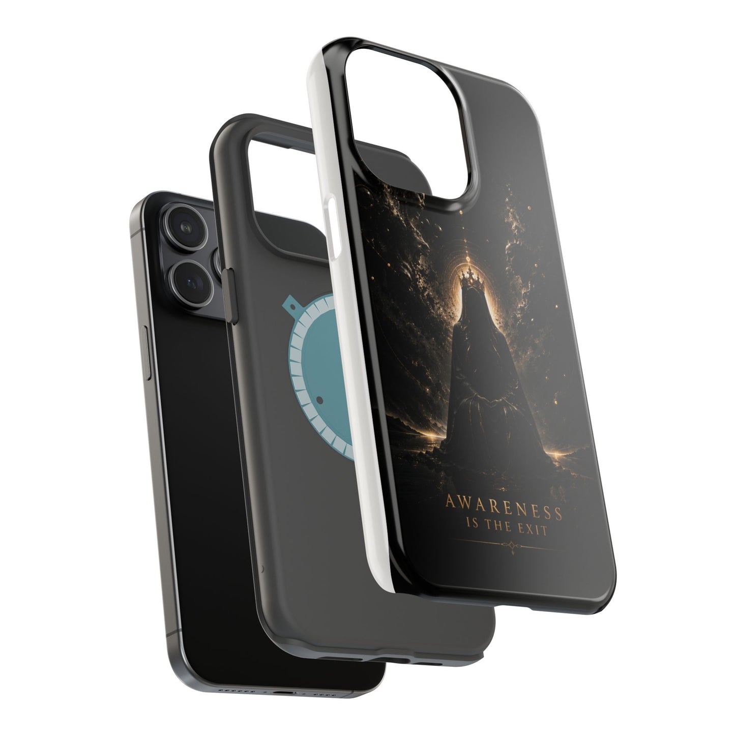 Phone Case — 'Awareness Is The Exit' Dark Mystic Magnetic Impact-Resistant Case