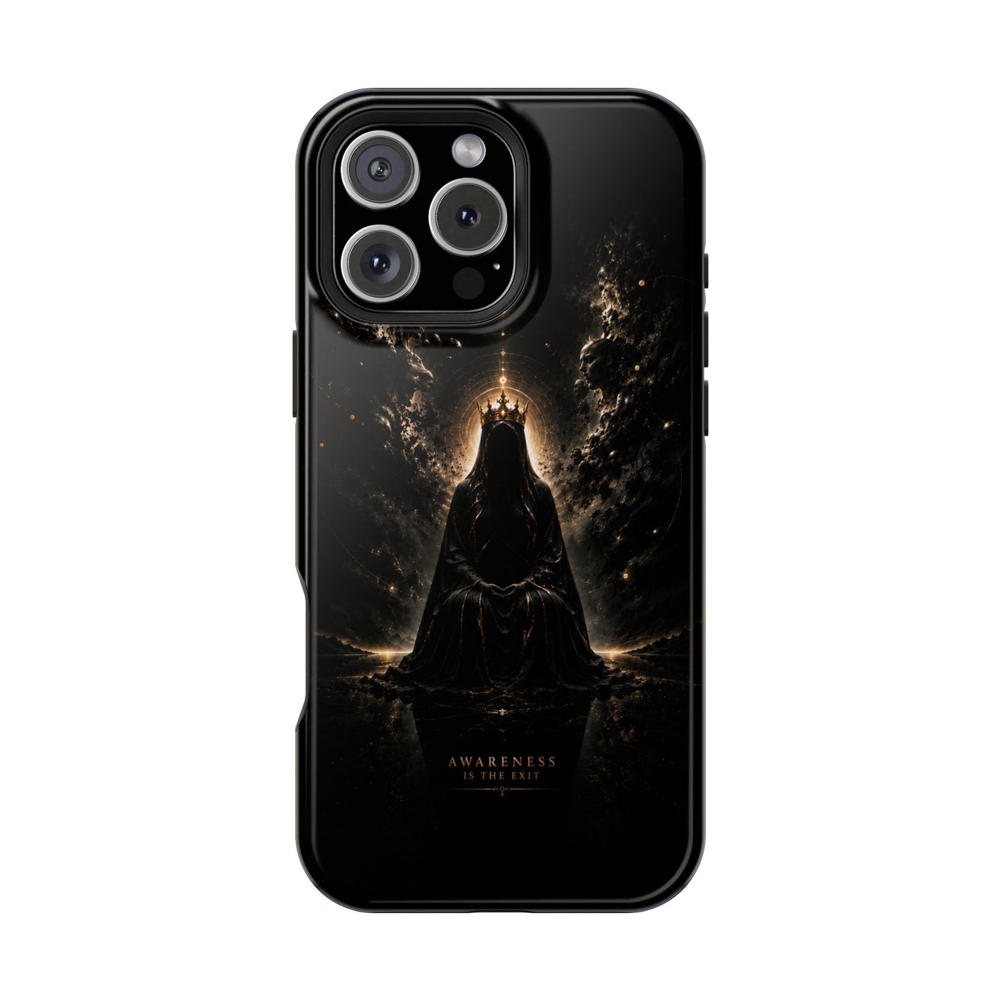 Phone Case — 'Awareness Is The Exit' Dark Mystic Magnetic Impact-Resistant Case