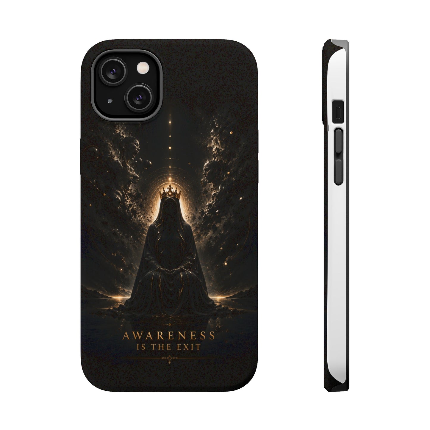 Phone Case — 'Awareness Is The Exit' Dark Mystic Magnetic Impact-Resistant Case