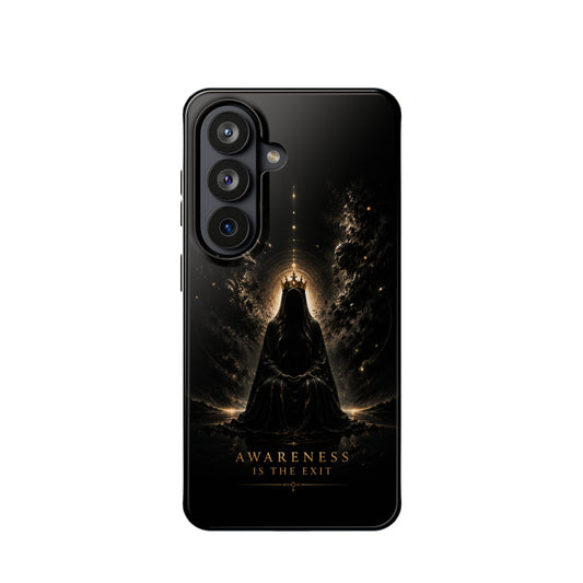 Phone Case — 'Awareness Is The Exit' Dark Mystic Magnetic Impact-Resistant Case