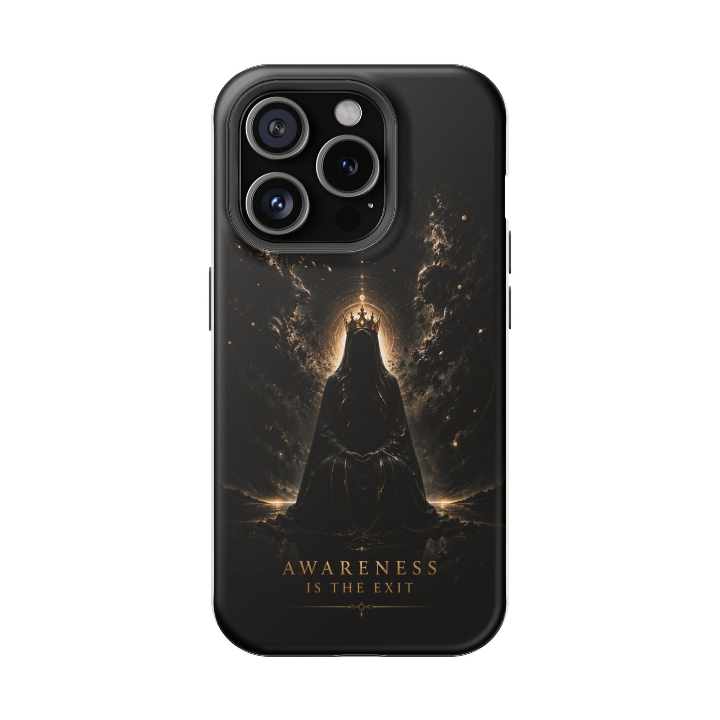 Phone Case — 'Awareness Is The Exit' Dark Mystic Magnetic Impact-Resistant Case