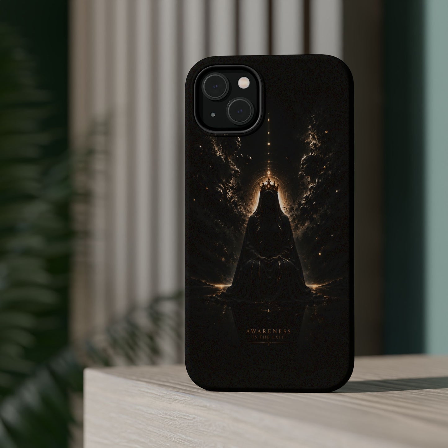 Phone Case — 'Awareness Is The Exit' Dark Mystic Magnetic Impact-Resistant Case