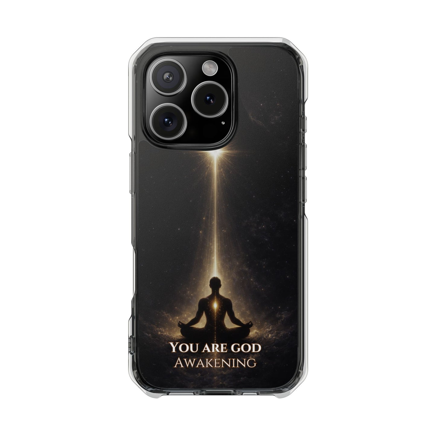 You Are God Awakening—  Magnetic Clear Phone Case