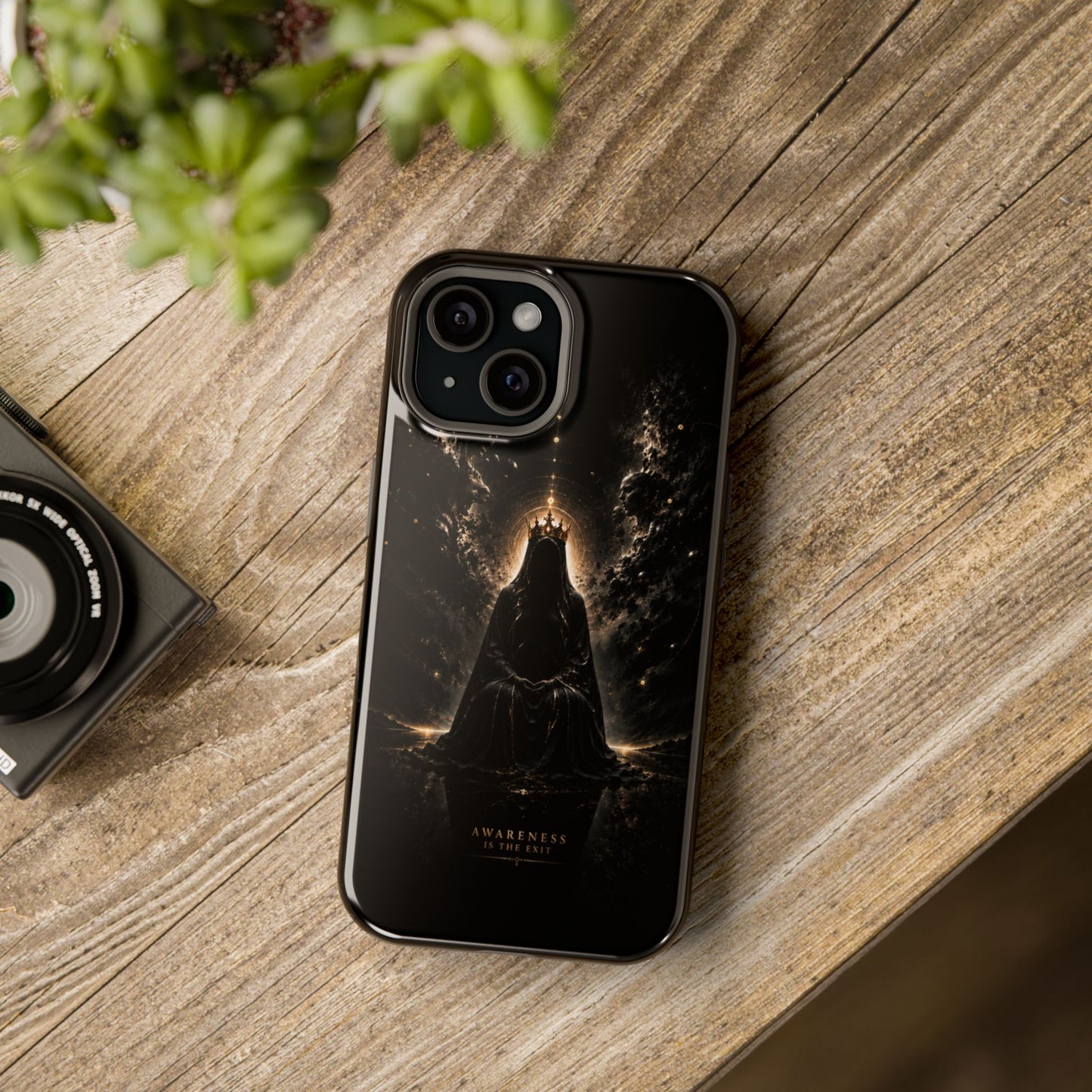 Phone Case — 'Awareness Is The Exit' Dark Mystic Magnetic Impact-Resistant Case