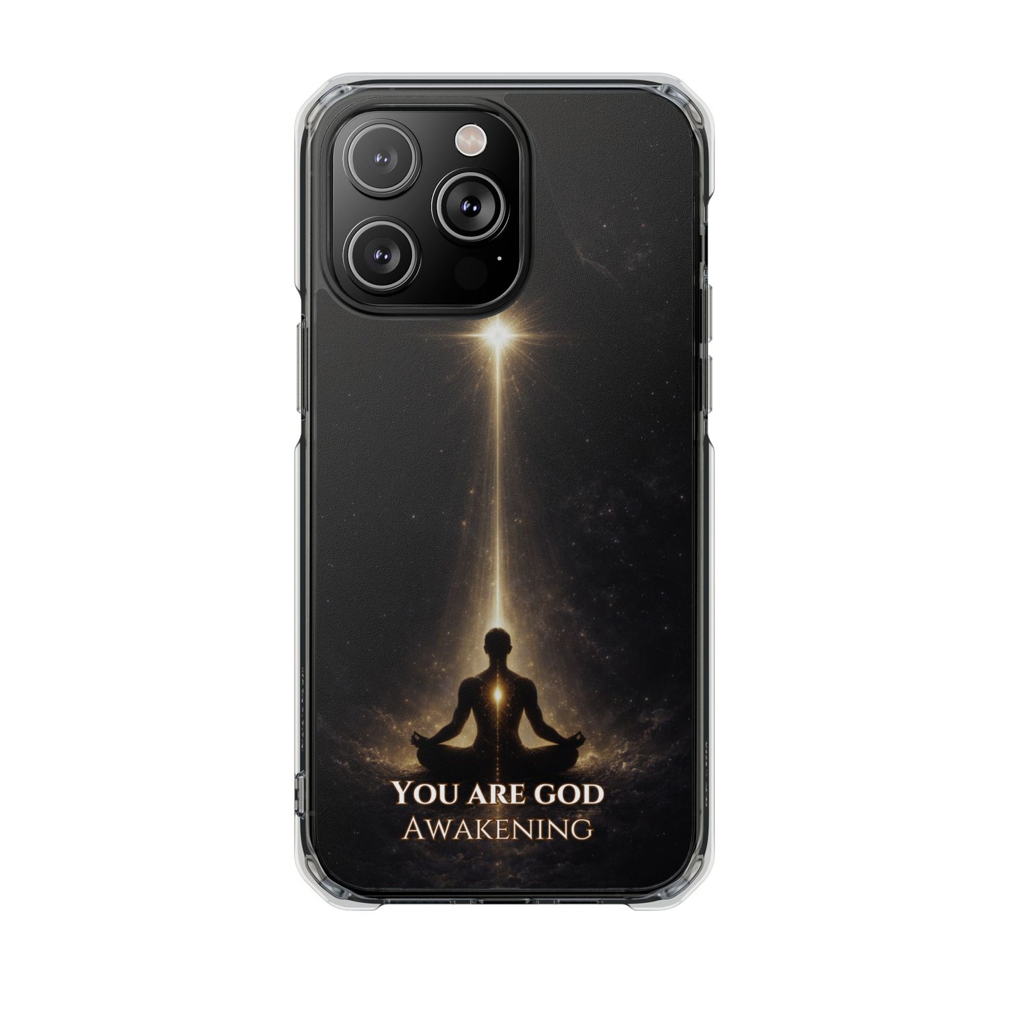 You Are God Awakening—  Magnetic Clear Phone Case