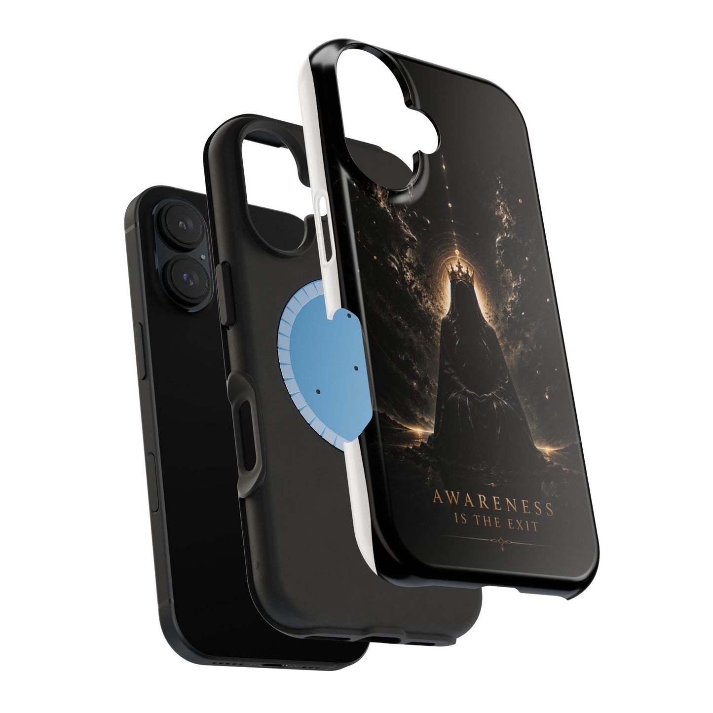 Phone Case — 'Awareness Is The Exit' Dark Mystic Magnetic Impact-Resistant Case