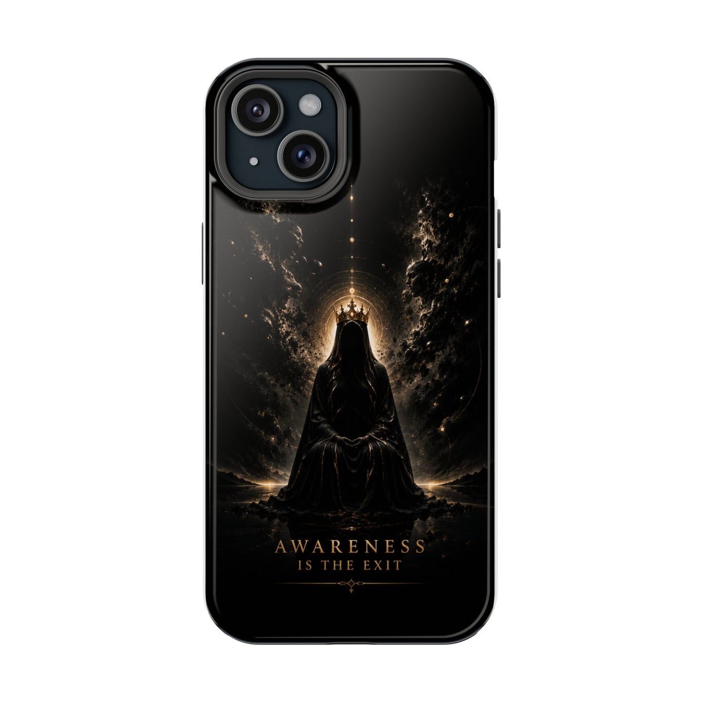 Phone Case — 'Awareness Is The Exit' Dark Mystic Magnetic Impact-Resistant Case