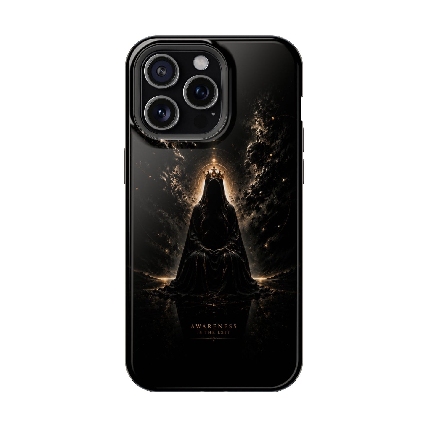 Phone Case — 'Awareness Is The Exit' Dark Mystic Magnetic Impact-Resistant Case