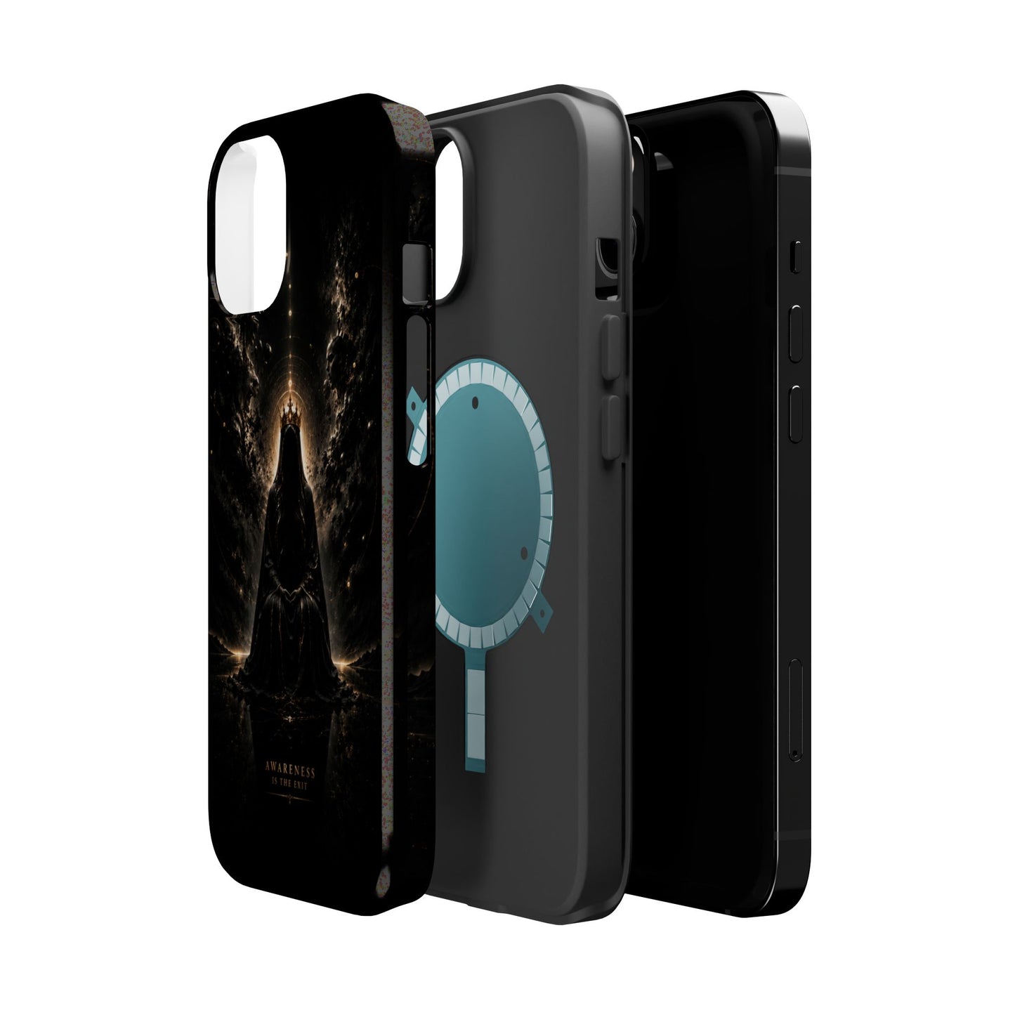 Phone Case — 'Awareness Is The Exit' Dark Mystic Magnetic Impact-Resistant Case