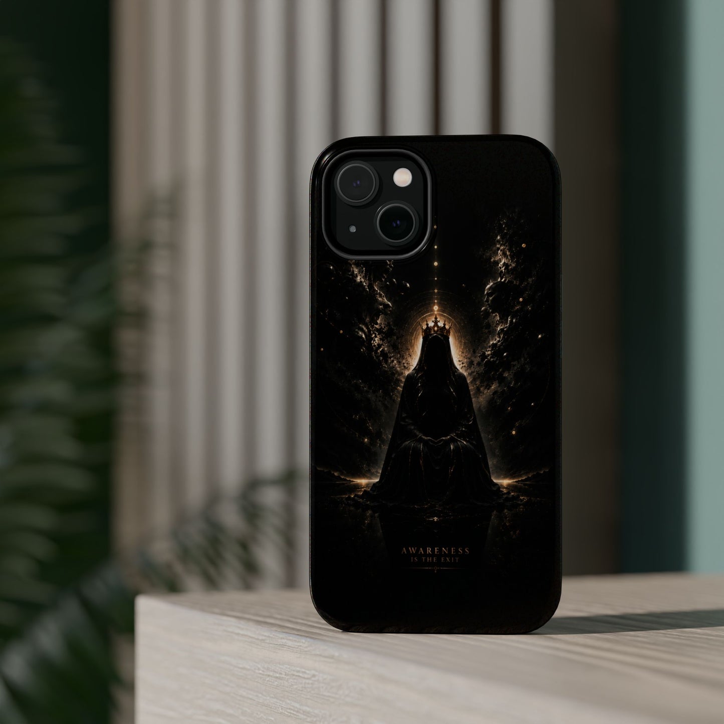 Phone Case — 'Awareness Is The Exit' Dark Mystic Magnetic Impact-Resistant Case