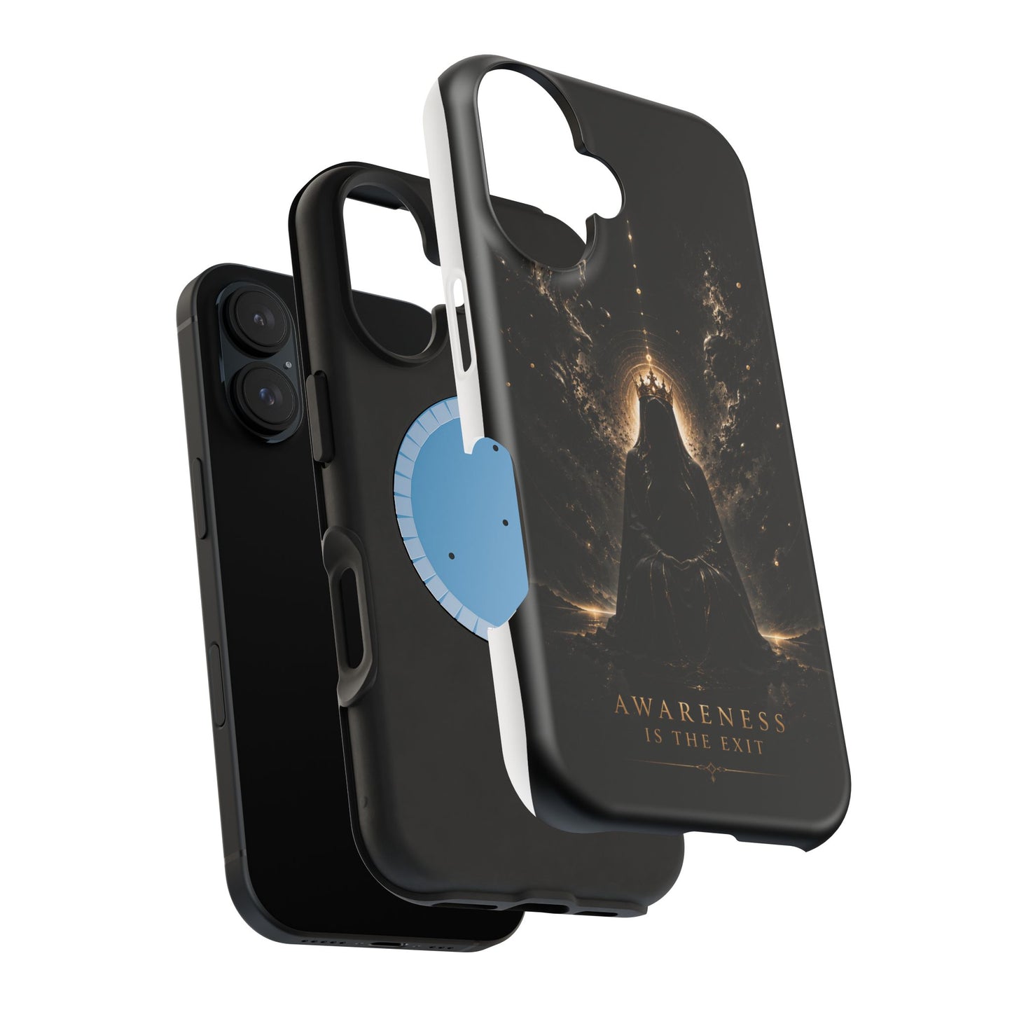 Phone Case — 'Awareness Is The Exit' Dark Mystic Magnetic Impact-Resistant Case