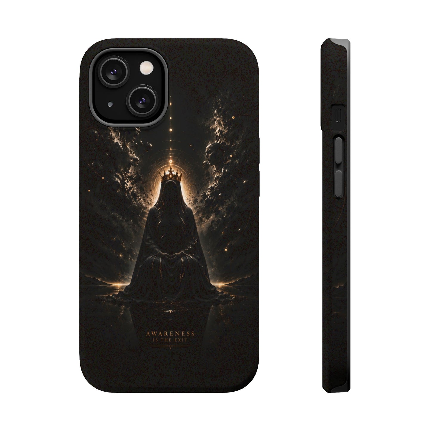 Phone Case — 'Awareness Is The Exit' Dark Mystic Magnetic Impact-Resistant Case