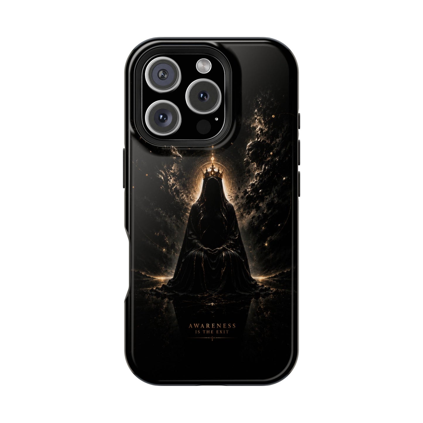 Phone Case — 'Awareness Is The Exit' Dark Mystic Magnetic Impact-Resistant Case