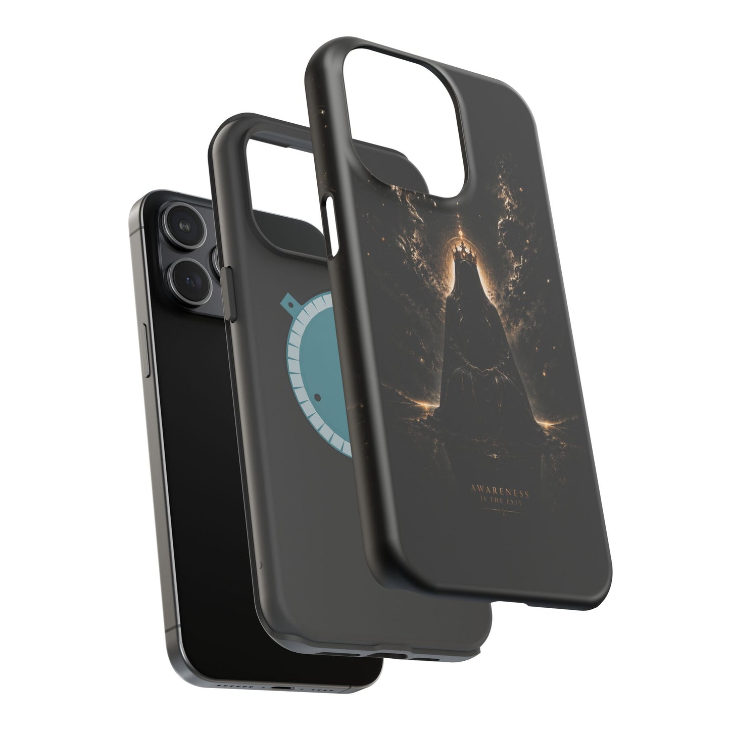 Phone Case — 'Awareness Is The Exit' Dark Mystic Magnetic Impact-Resistant Case