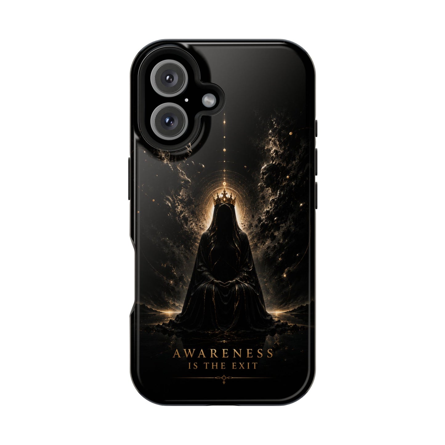 Phone Case — 'Awareness Is The Exit' Dark Mystic Magnetic Impact-Resistant Case
