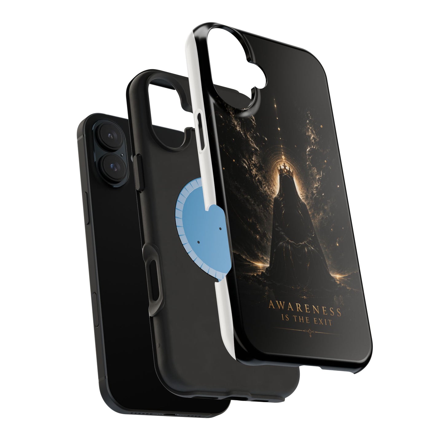 Phone Case — 'Awareness Is The Exit' Dark Mystic Magnetic Impact-Resistant Case