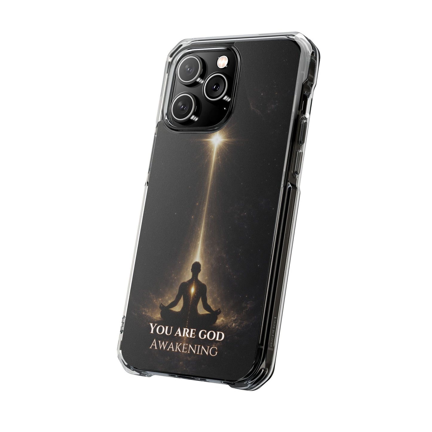 You Are God Awakening—  Magnetic Clear Phone Case