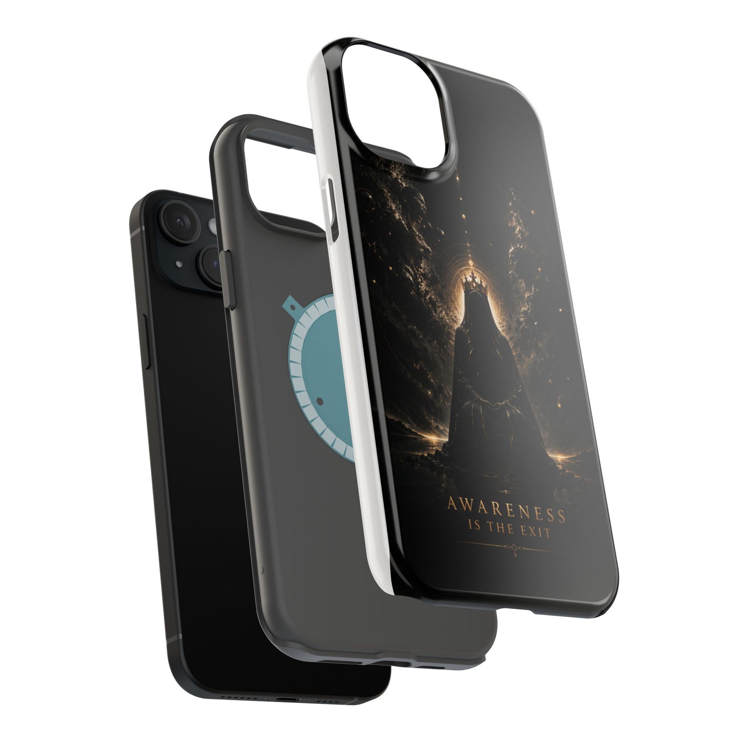 Phone Case — 'Awareness Is The Exit' Dark Mystic Magnetic Impact-Resistant Case