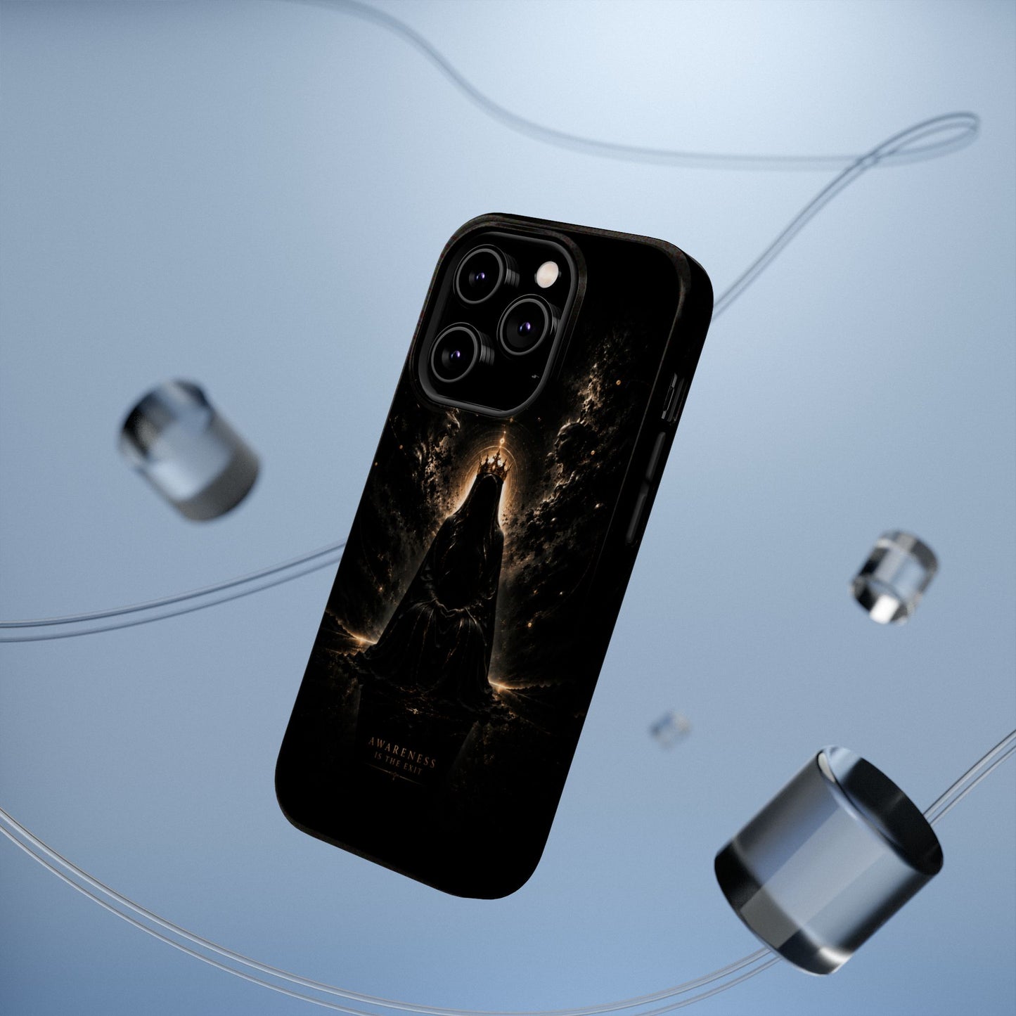 Phone Case — 'Awareness Is The Exit' Dark Mystic Magnetic Impact-Resistant Case