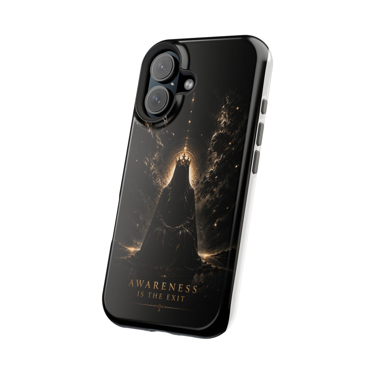 Phone Case — 'Awareness Is The Exit' Dark Mystic Magnetic Impact-Resistant Case