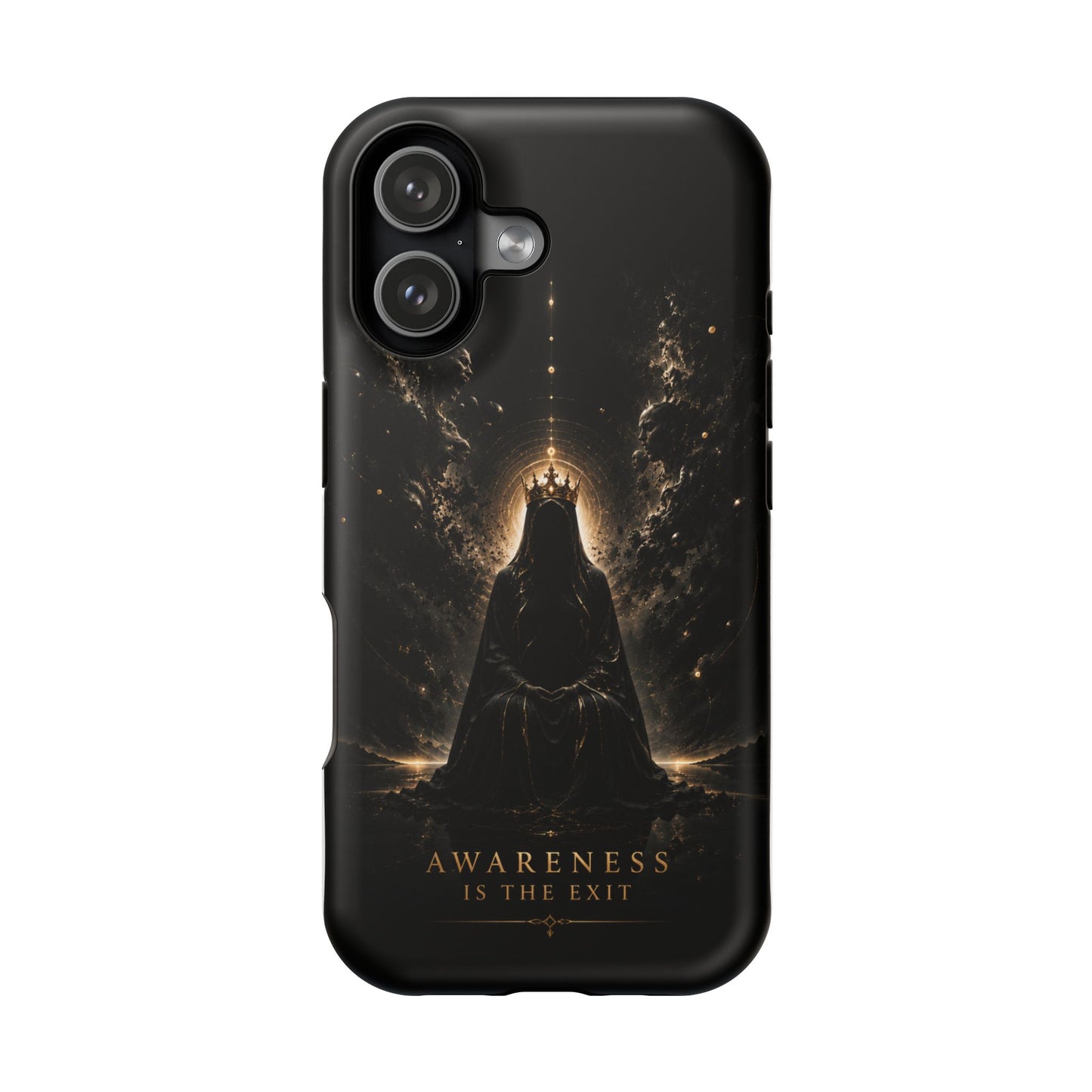 Phone Case — 'Awareness Is The Exit' Dark Mystic Magnetic Impact-Resistant Case