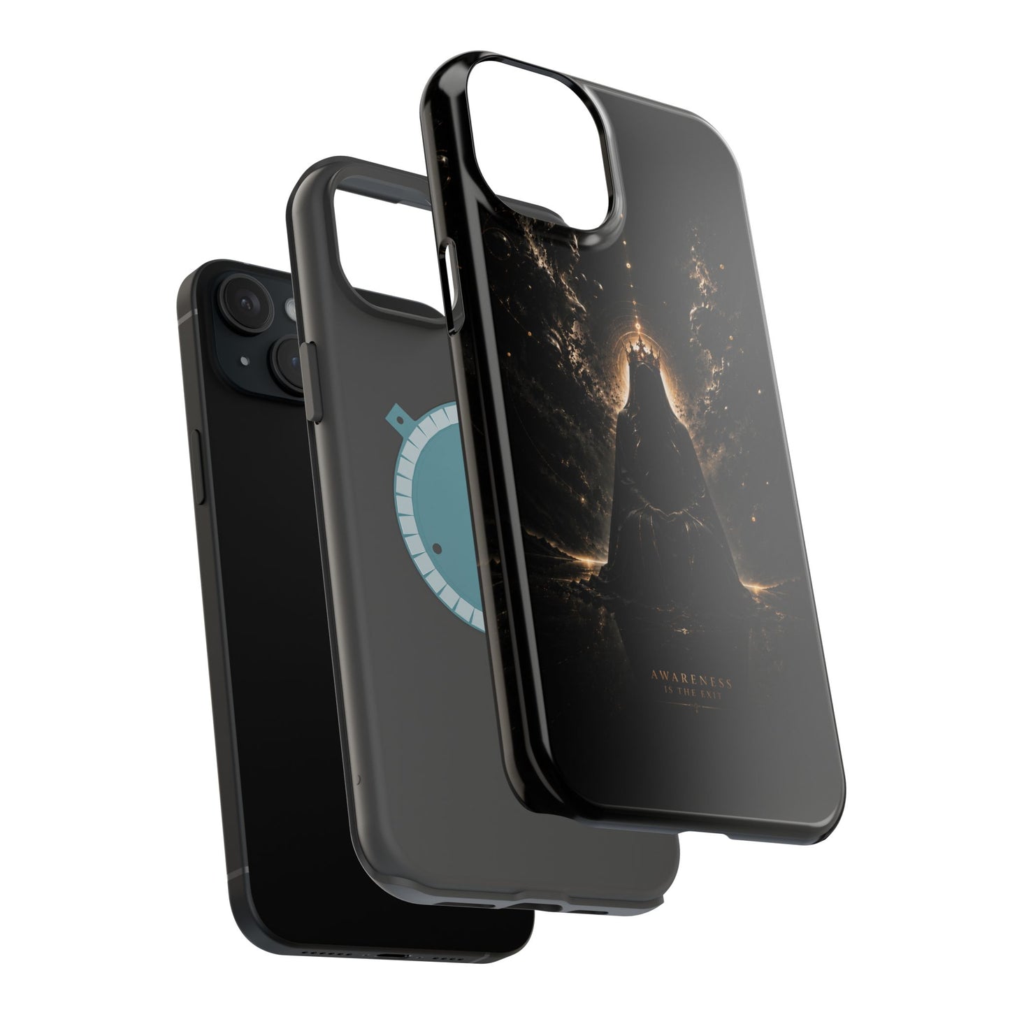 Phone Case — 'Awareness Is The Exit' Dark Mystic Magnetic Impact-Resistant Case