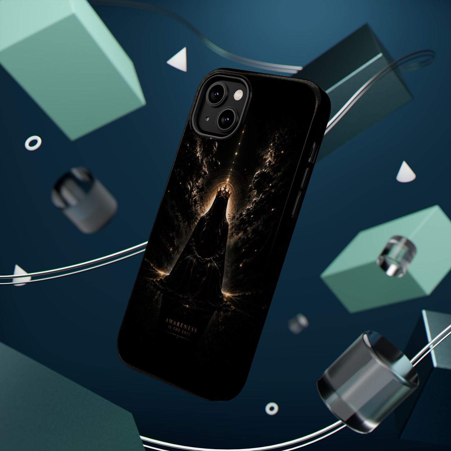 Phone Case — 'Awareness Is The Exit' Dark Mystic Magnetic Impact-Resistant Case