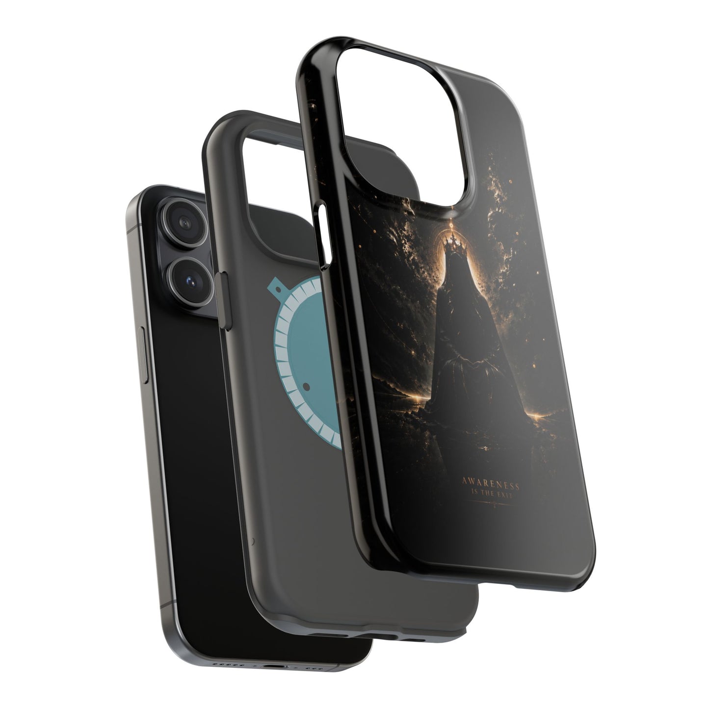 Phone Case — 'Awareness Is The Exit' Dark Mystic Magnetic Impact-Resistant Case