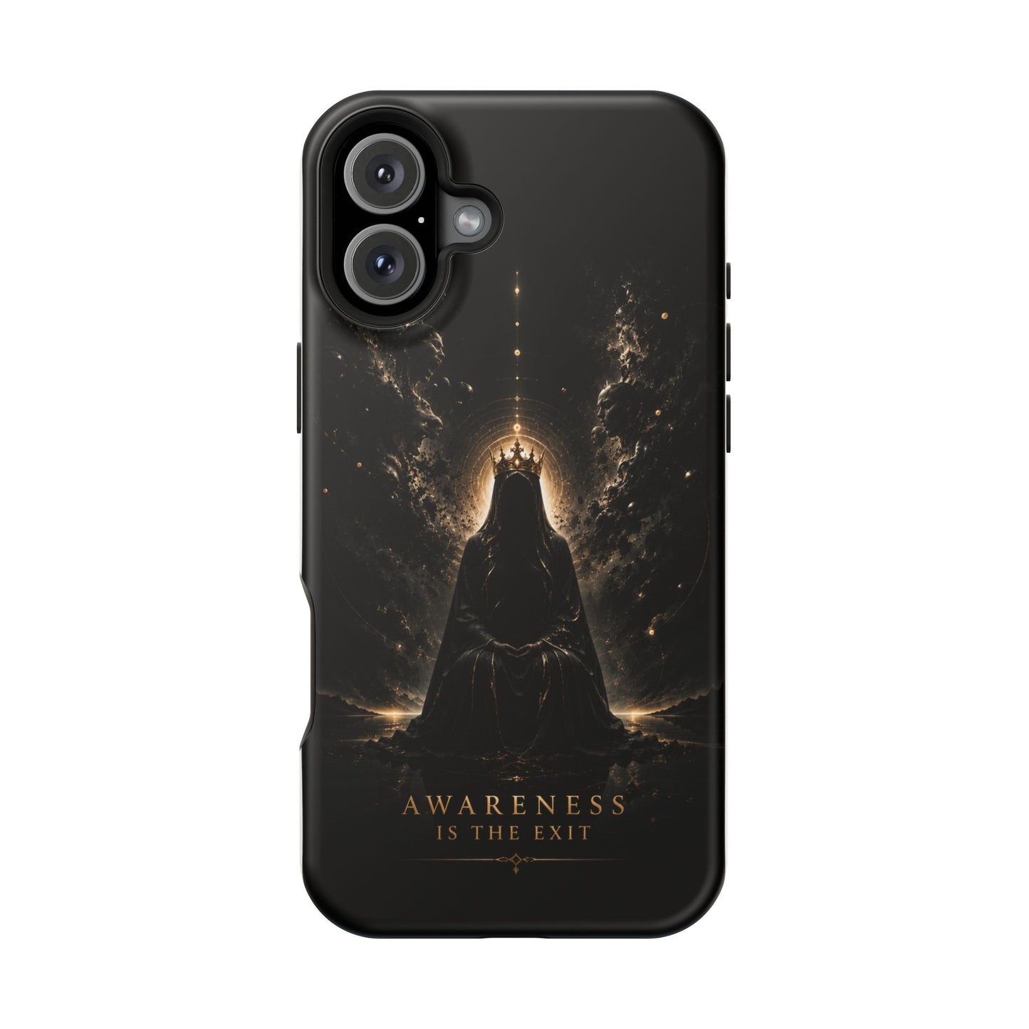 Phone Case — 'Awareness Is The Exit' Dark Mystic Magnetic Impact-Resistant Case