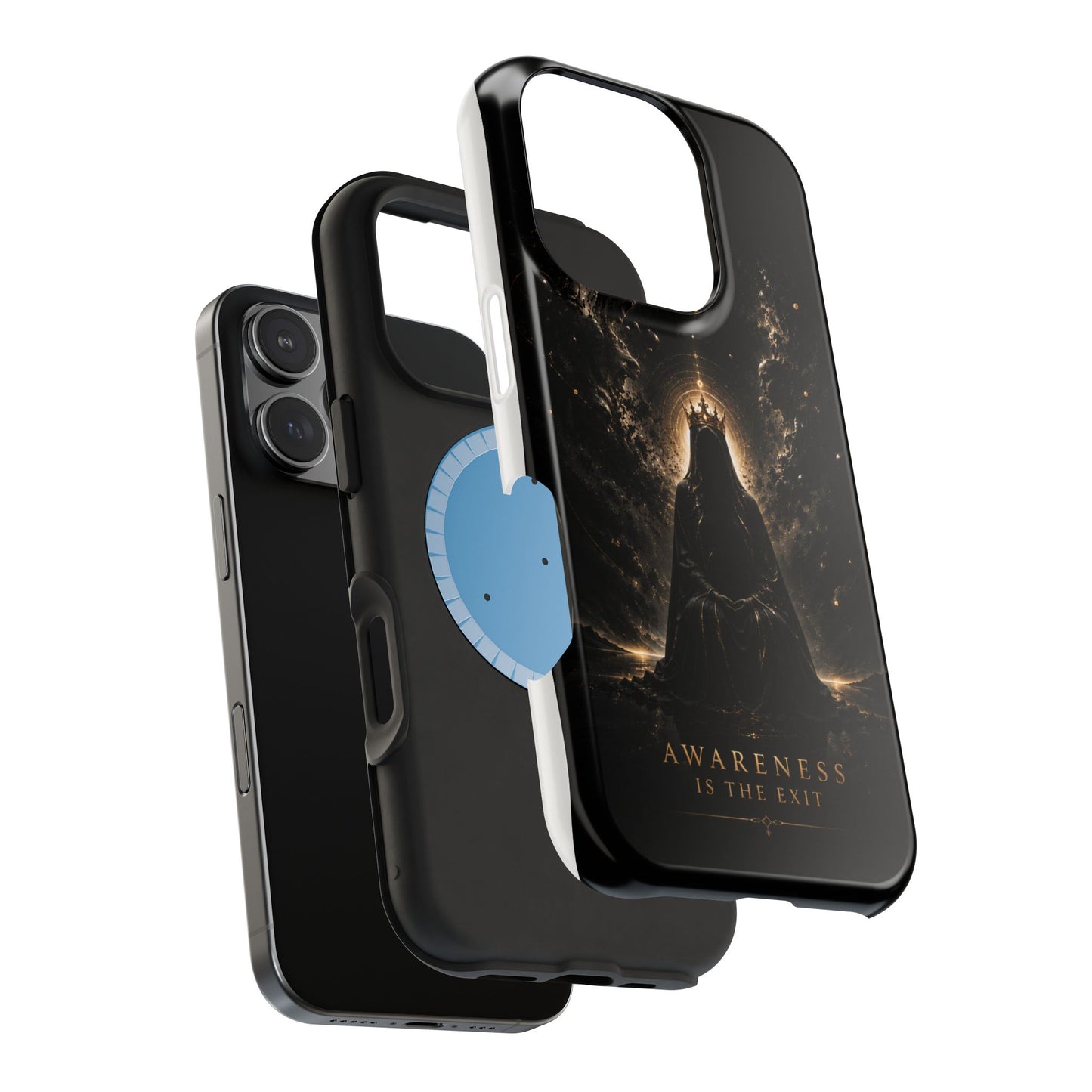 Phone Case — 'Awareness Is The Exit' Dark Mystic Magnetic Impact-Resistant Case